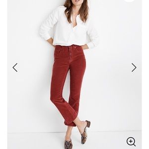 Cali Demi-Boot Jeans Corduroy Button-Front Edition